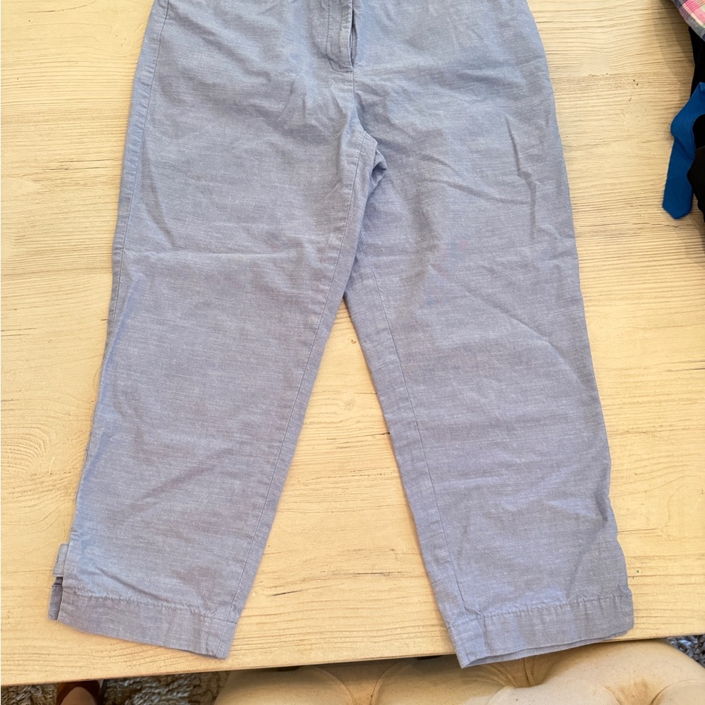 Talbots Ladies Sky Blue Chinos
